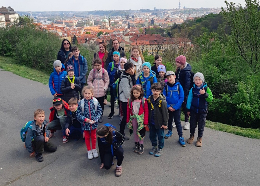 Img Uczniowie PSP w Cierlicku na wycieczce w Pradze. Fot. ARC szkoły 