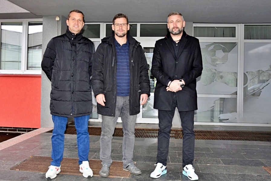 Img Od lewej: Tomasz Jakus, Karel Maceček, Tomáš Hejdušek. Fot. ARC trzynieckiego klubu