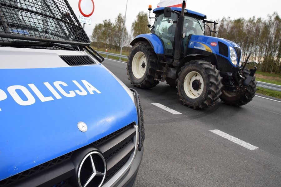 Image Cieszyn: w czwartek utrudnienia w związku z protestem rolników