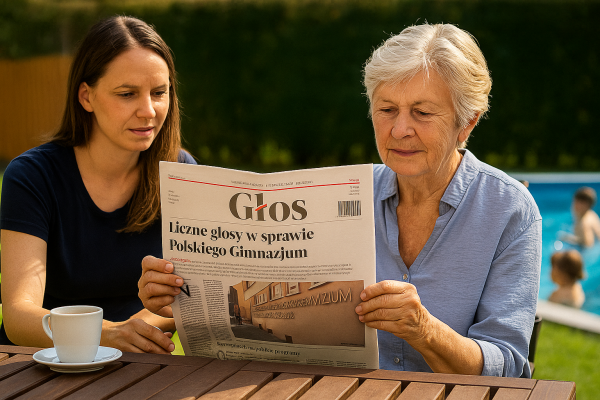 Image Mamy dla Was wtorkowy „Głos”. Dużo miejsca poświęcamy Polskiemu Gimnazjum
