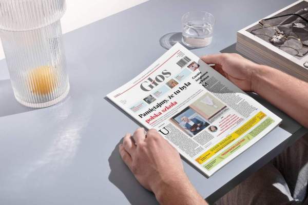 Image Wtorkowy drukowany „Głos” poleca się do przeczytania