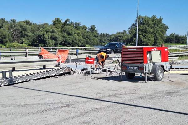 Image Bogumin: uwaga na zwężenie na autostradzie D1!