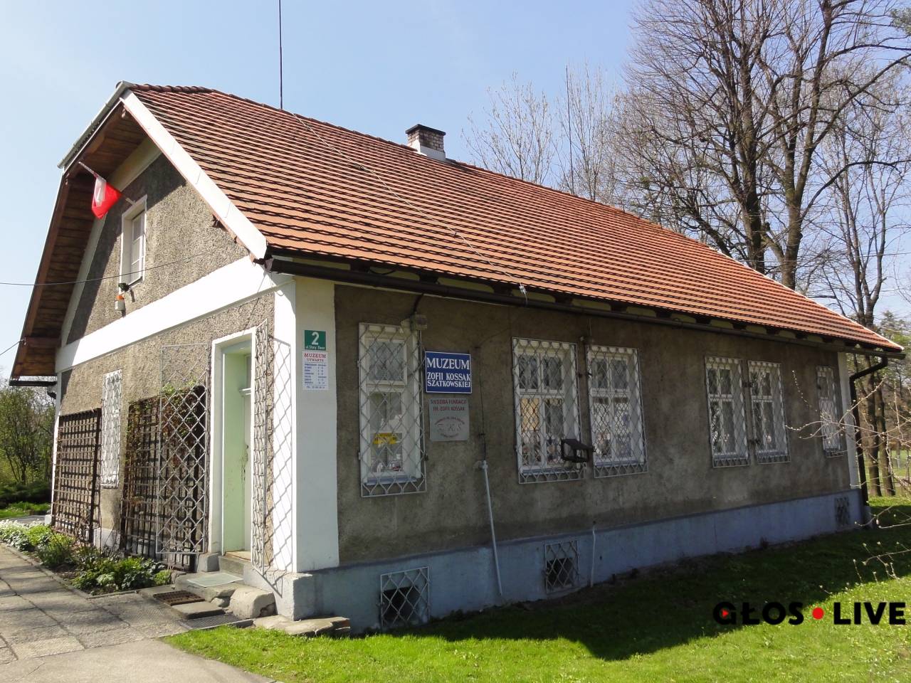 Img Muzeum słynnej pisarki znajduje się w dawnym domku ogrodnika. Fot. Wikipedia