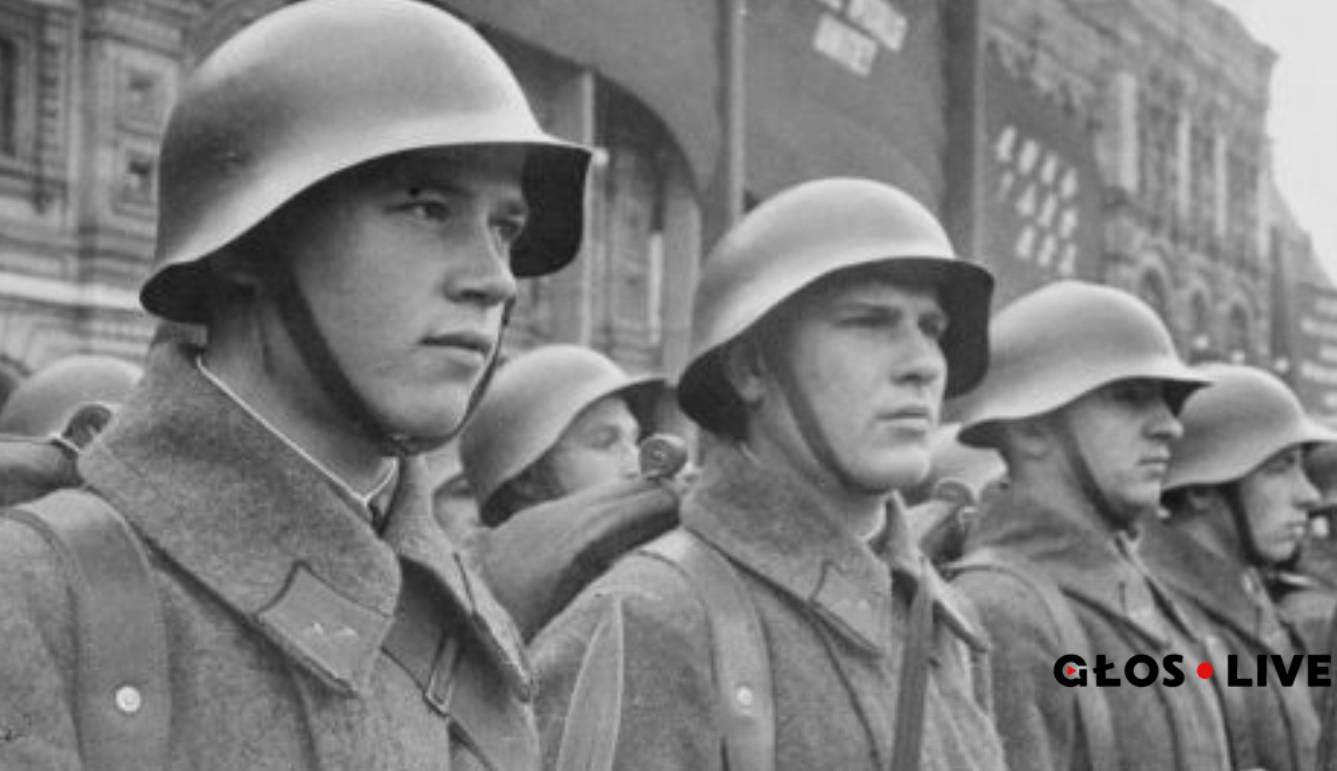 Img Żołnierze Armii Czerwonej w czasie II wojny światowej. Fot. Wikipedia